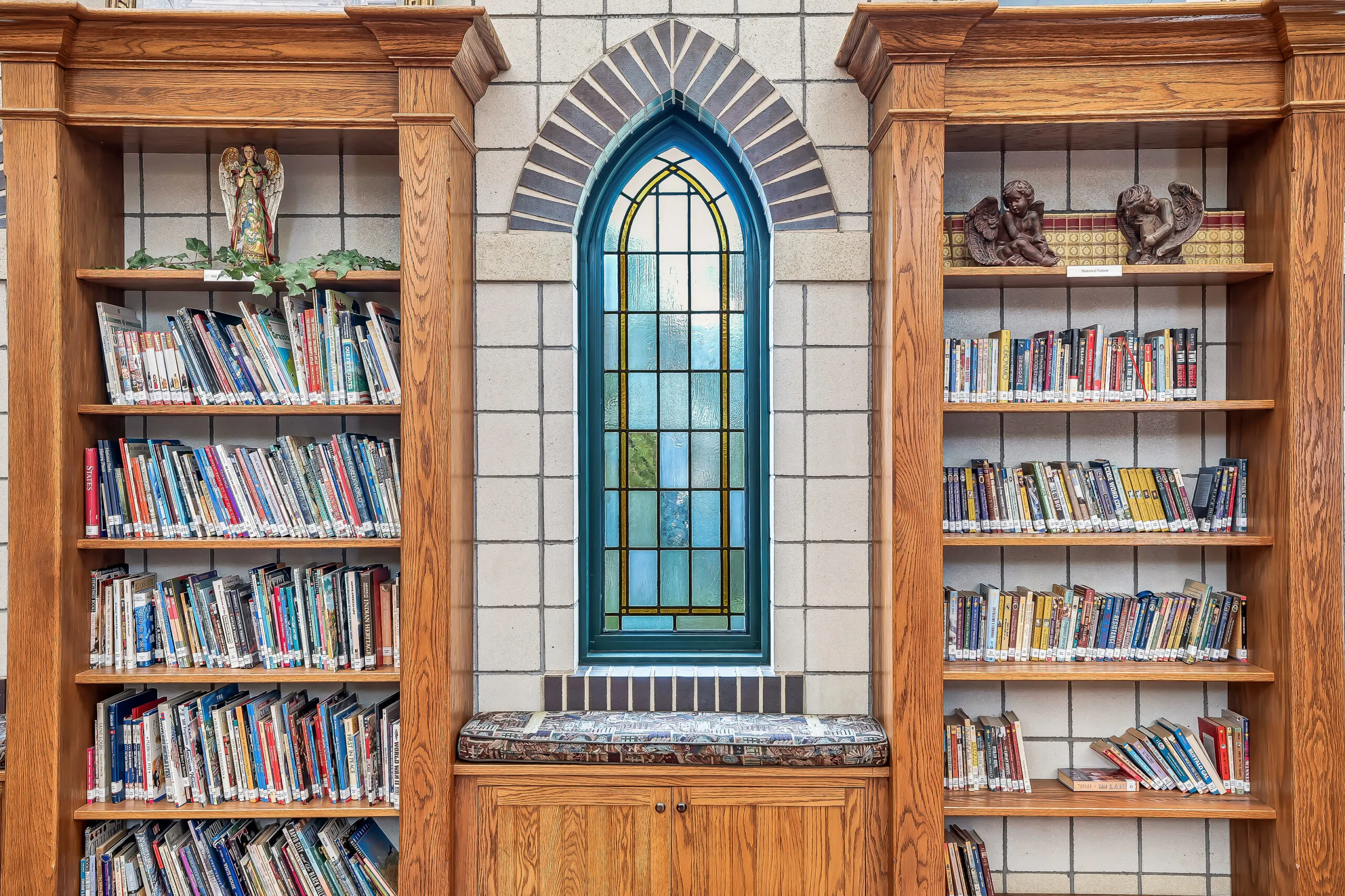 Stockell Custom Homes photo of Most Sacred Heart Library