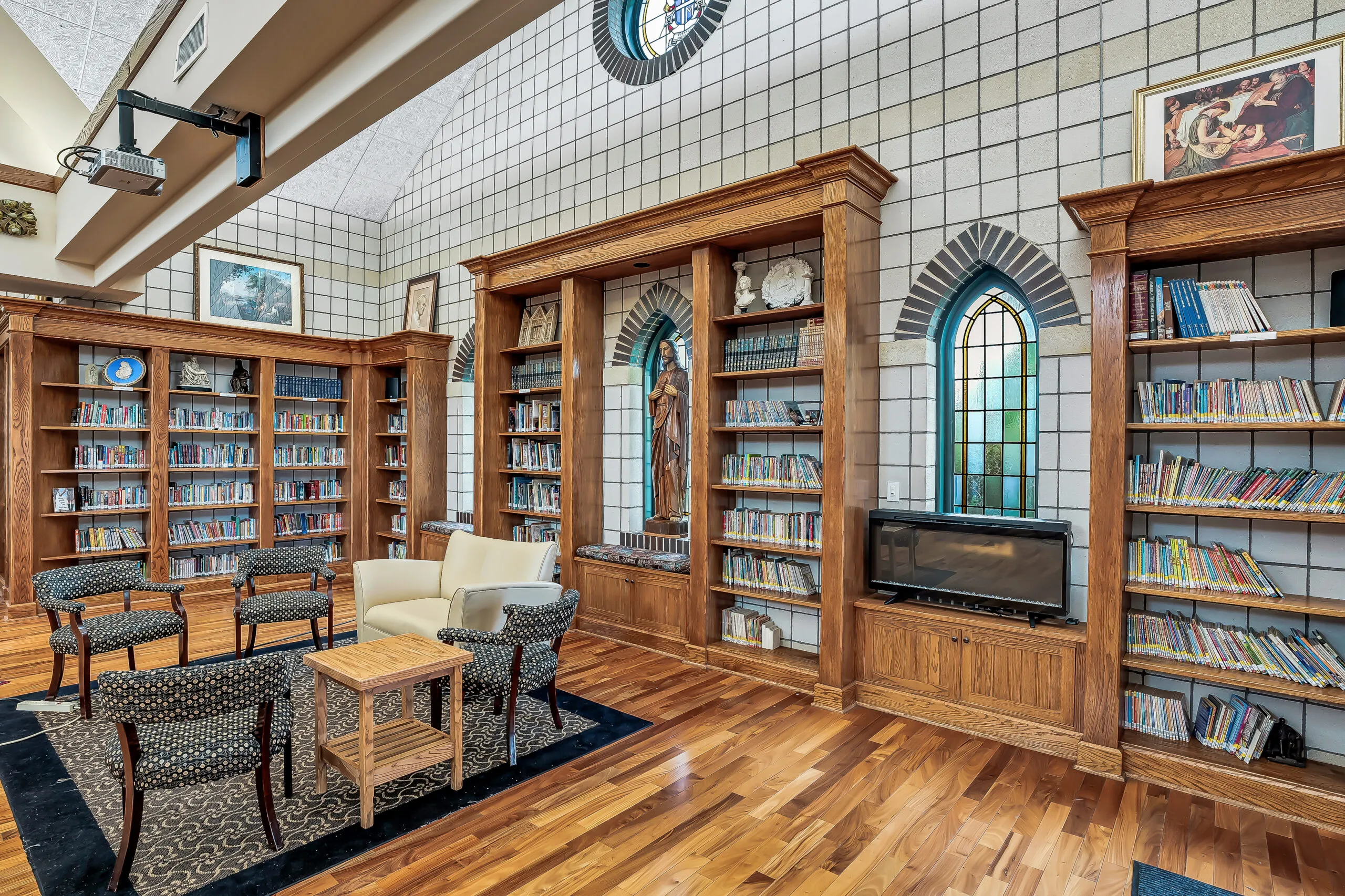 Stockell Custom Homes photo of Most Sacred Heart Library