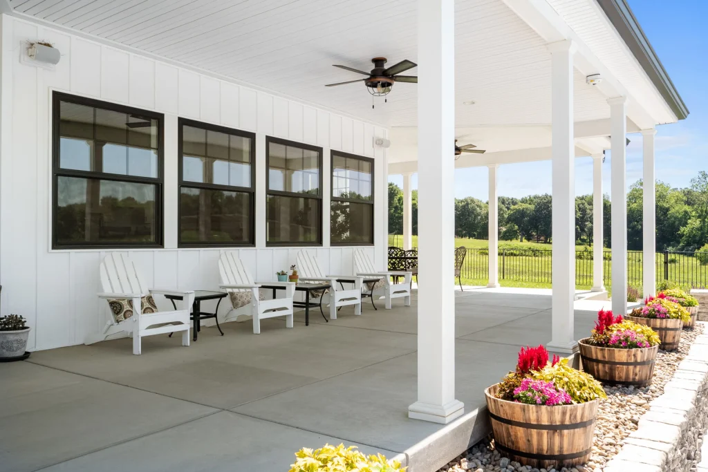 Stockell Custom Homes photo of patio area
