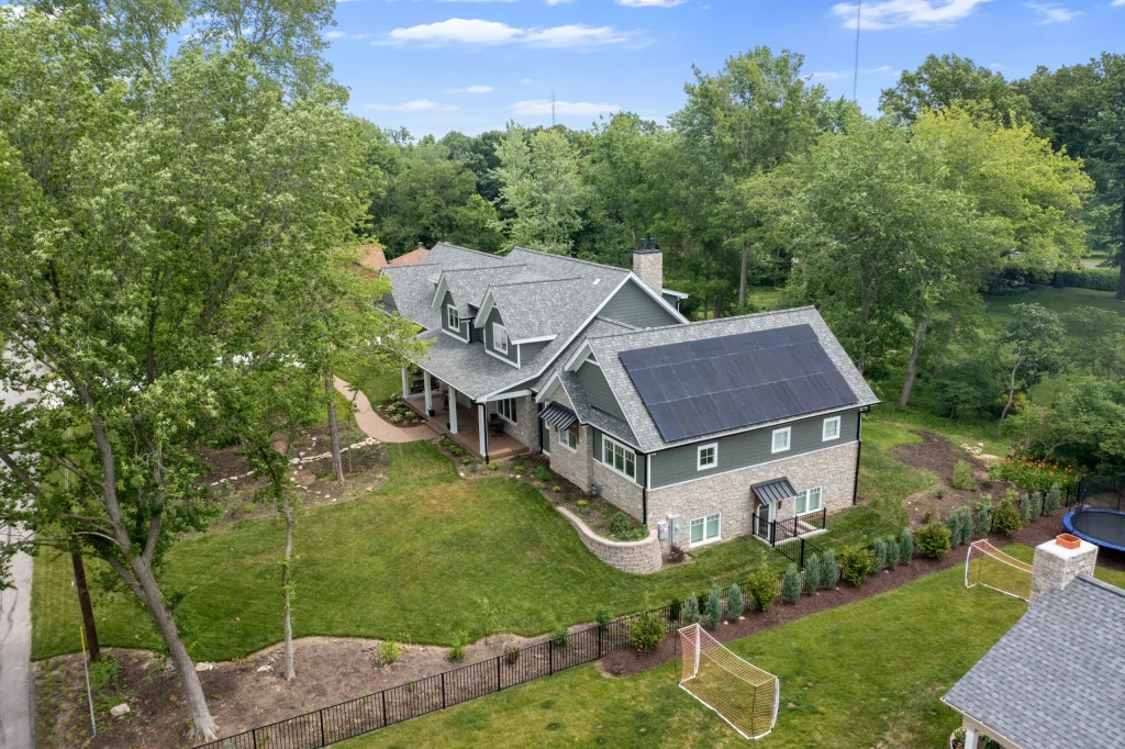 Stockell Custom Homes side photo of a ZERH