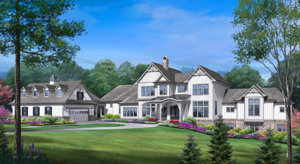 Stockell Custom Homes photo of home rendering