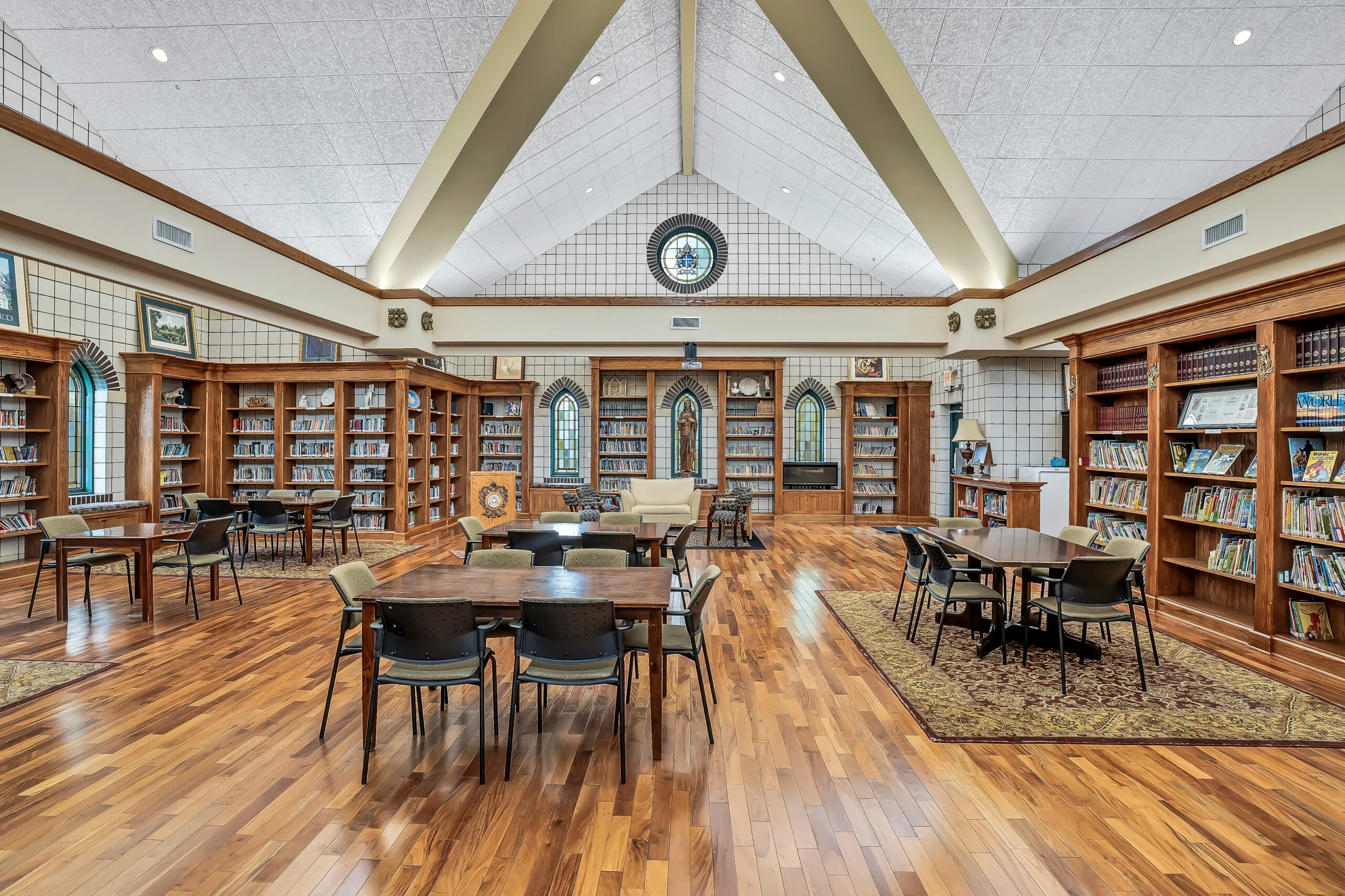 Stockell Custom Homes photo of Most Sacred Heart Library
