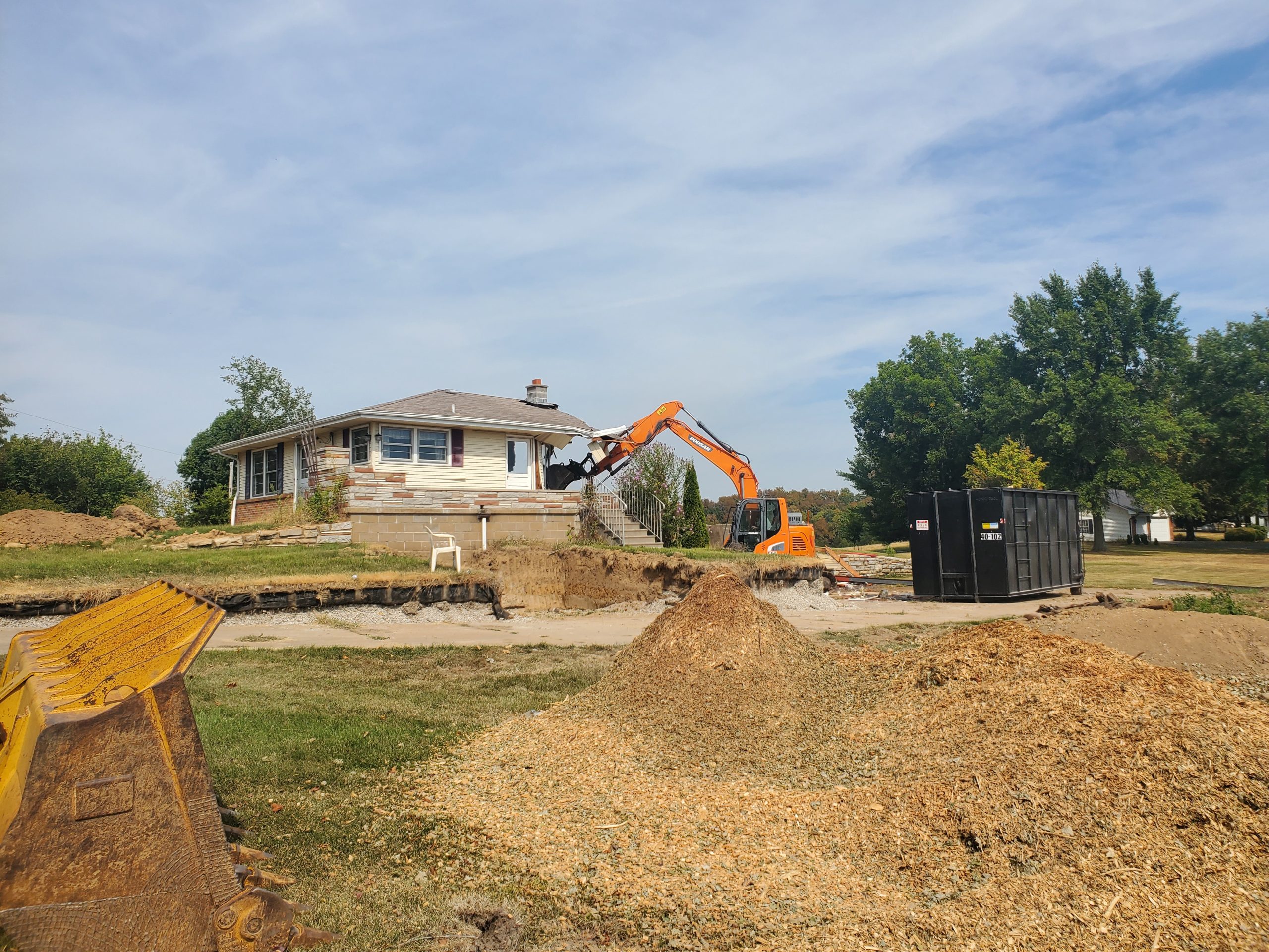 Demolition for new home build