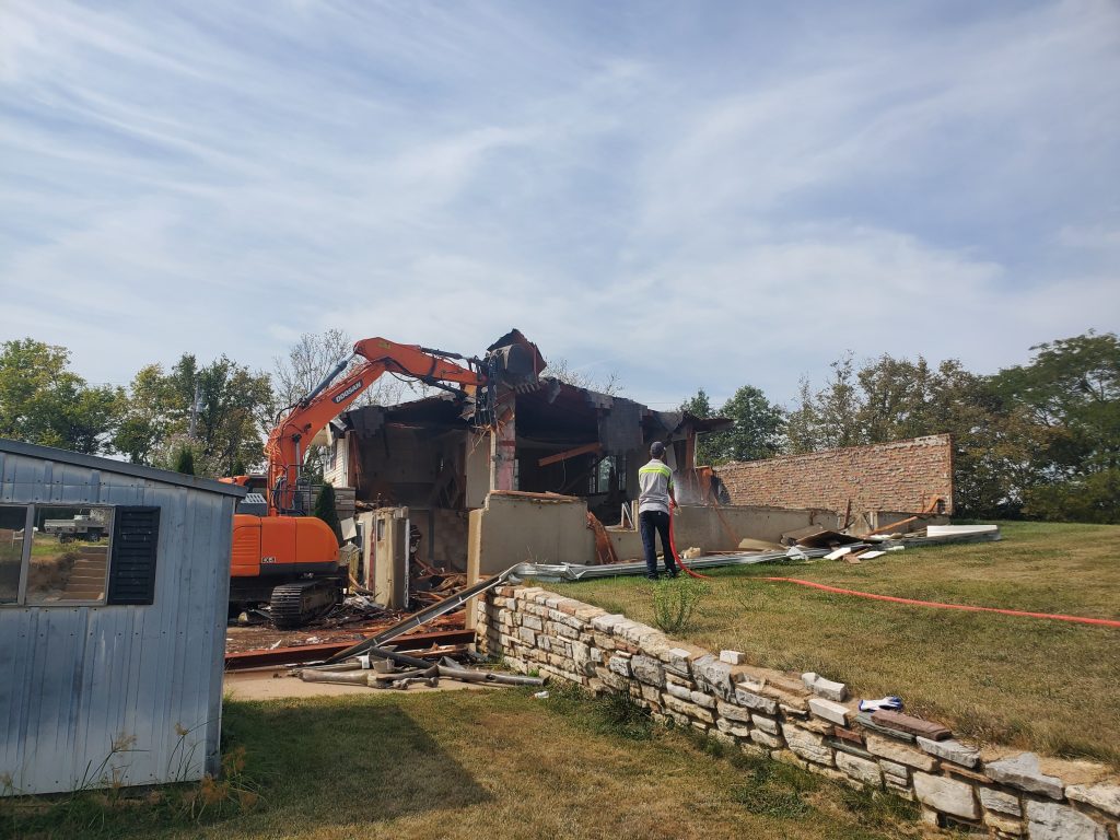 Demolition for new home build