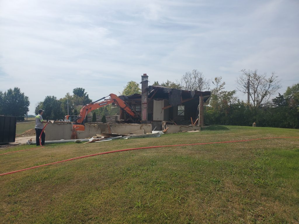 Demolition for new home build