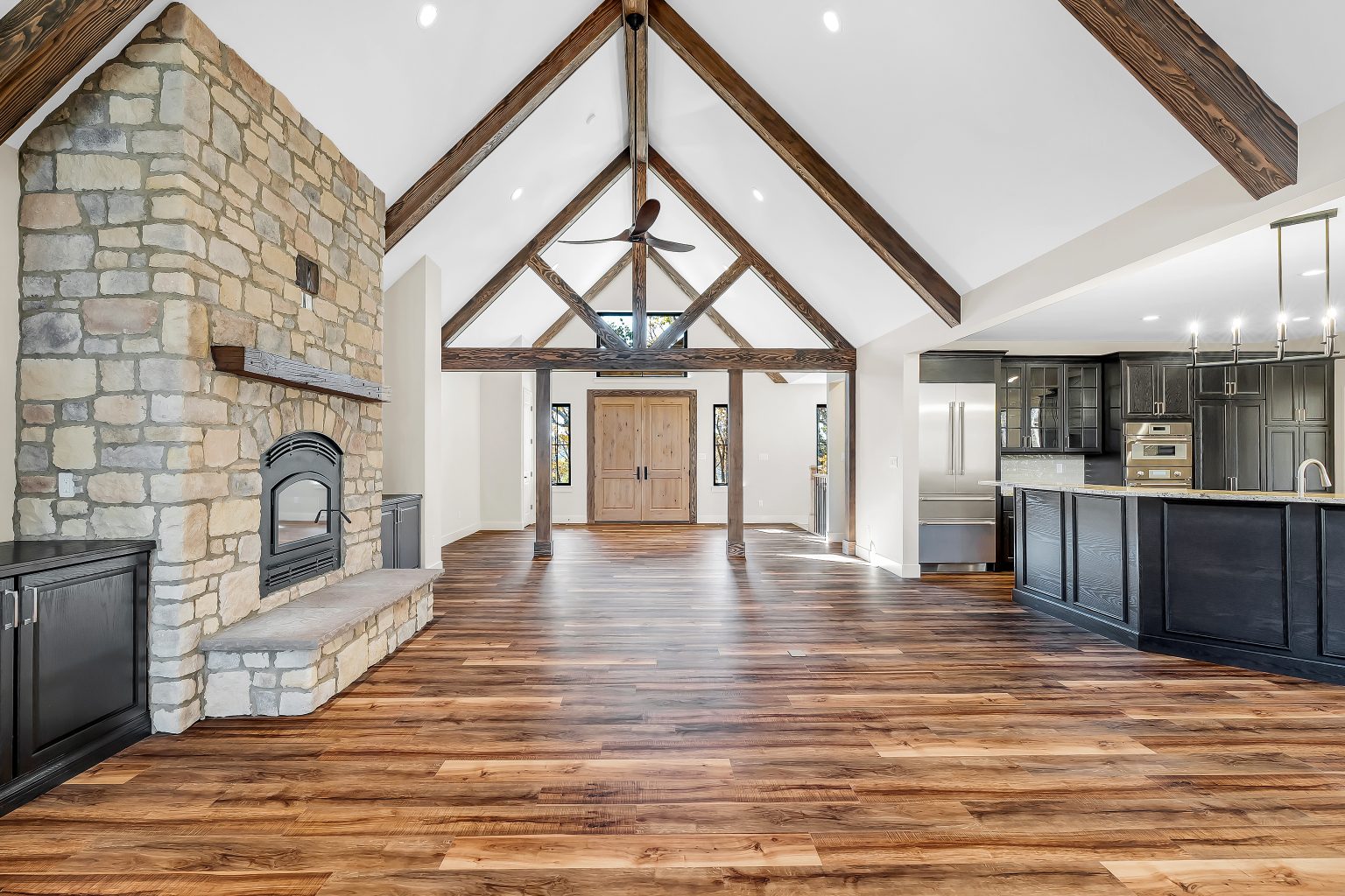 Stockhell Timber Frame Custom Home - Stockell Homes
