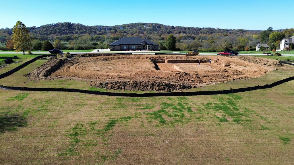Excavation & Grading for new Custom Home build