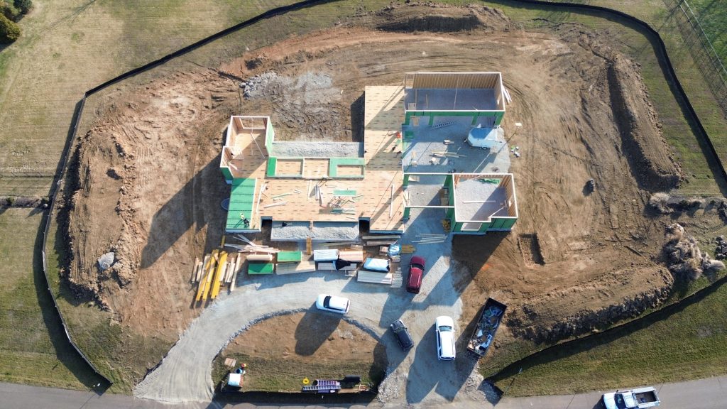 St. Louis custom home framing