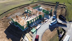 Custom Home Framing Progress