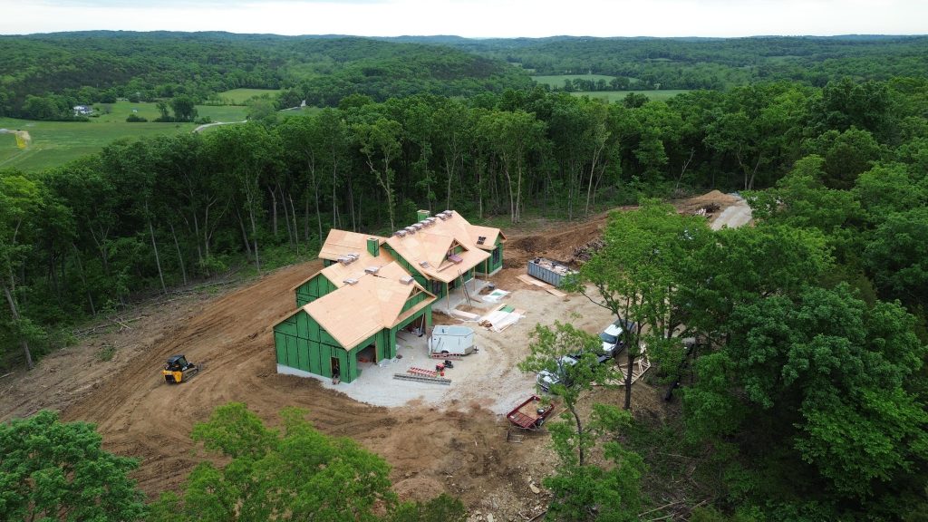 Stockell Custom Homes photo of Roofing progress